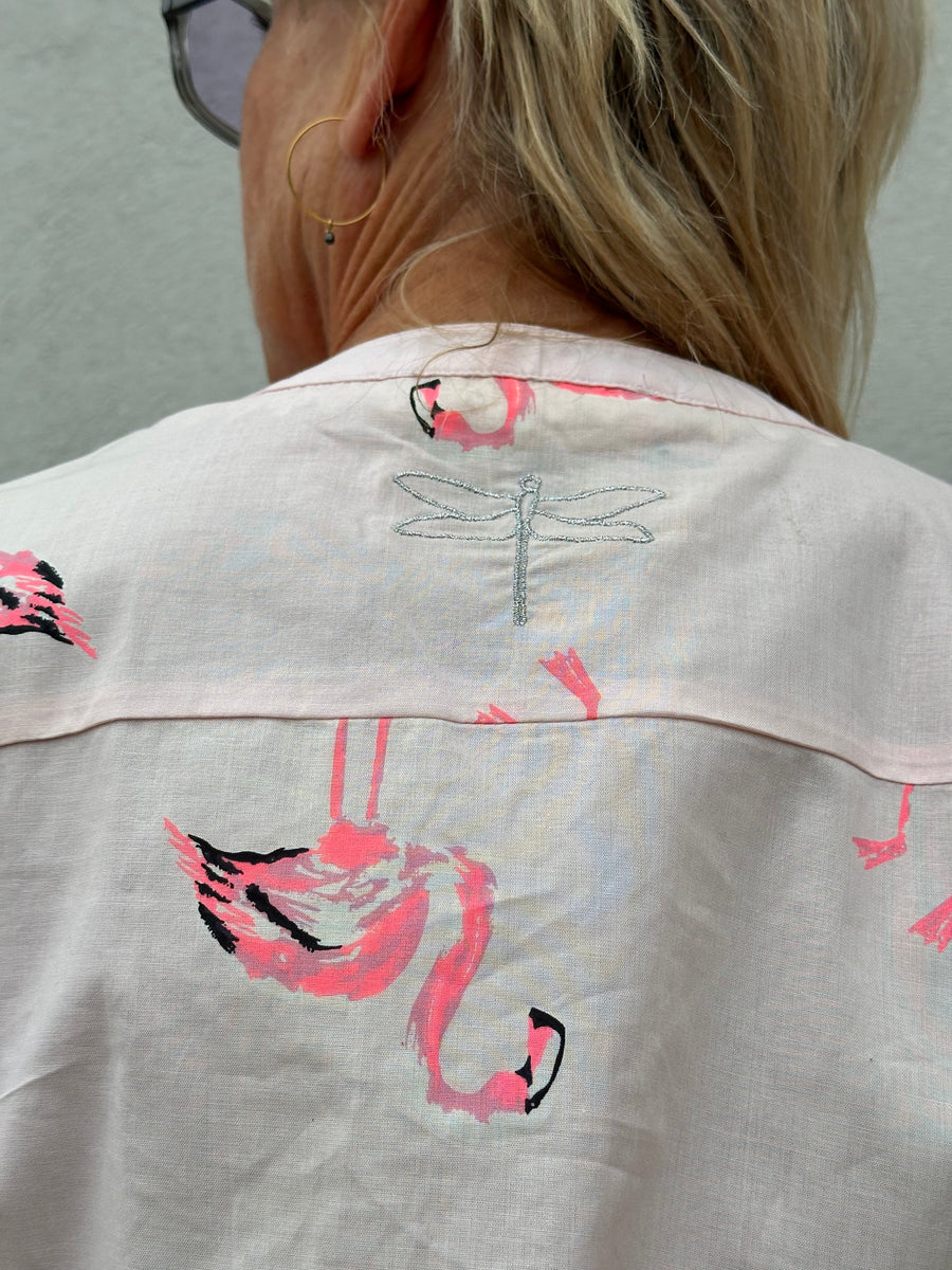 Gaspar - Loule Flamingo dress