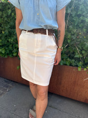 Ofelia - Klausine skirt - white