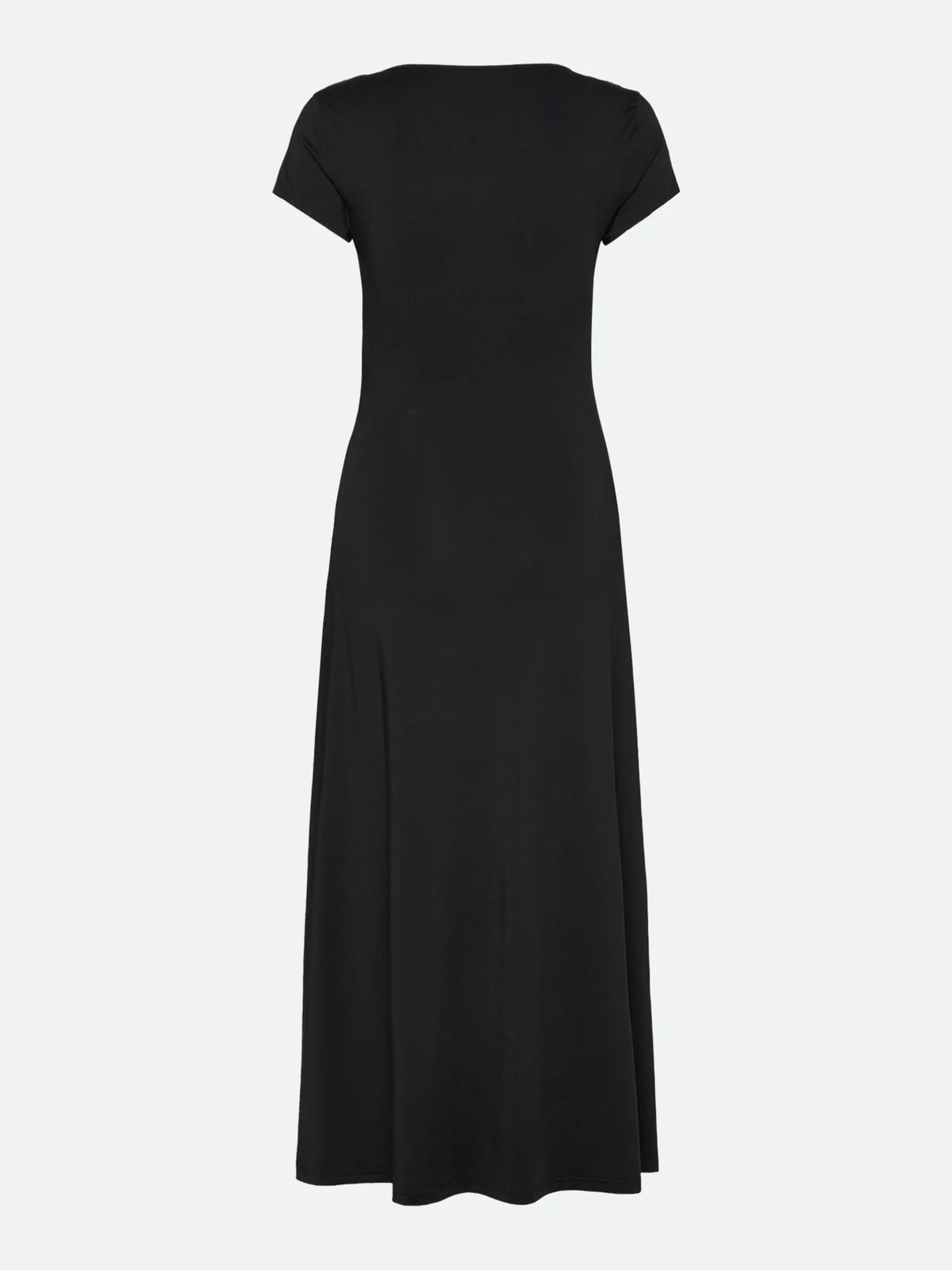 Rosemunde - Billie Capsleeve Wrap Long Dress - Black
