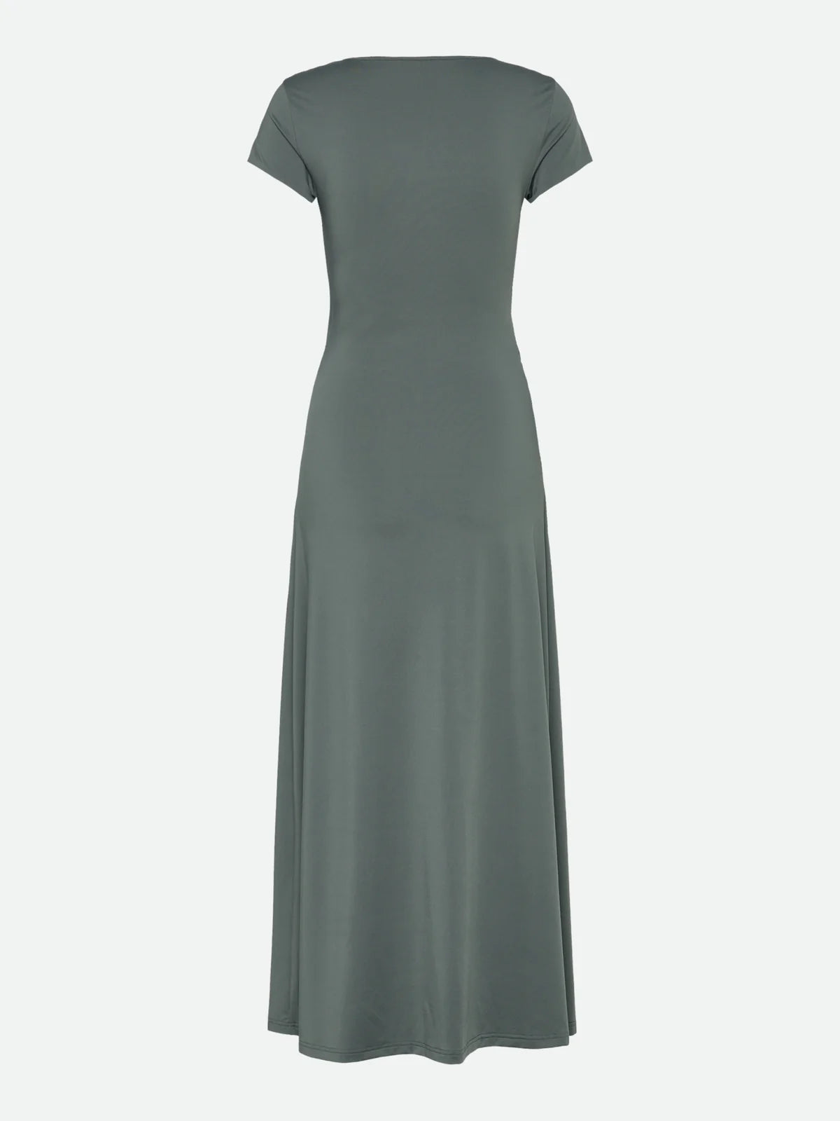 Rosemunde - Billie Capsleeve Wrap Long Dress - Balsam Green