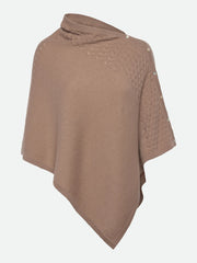 RM - Laica Cashmere Poncho - mocha meringue