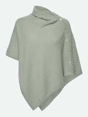 Rosemunde - Laica Cashmere Poncho - Balsam Green