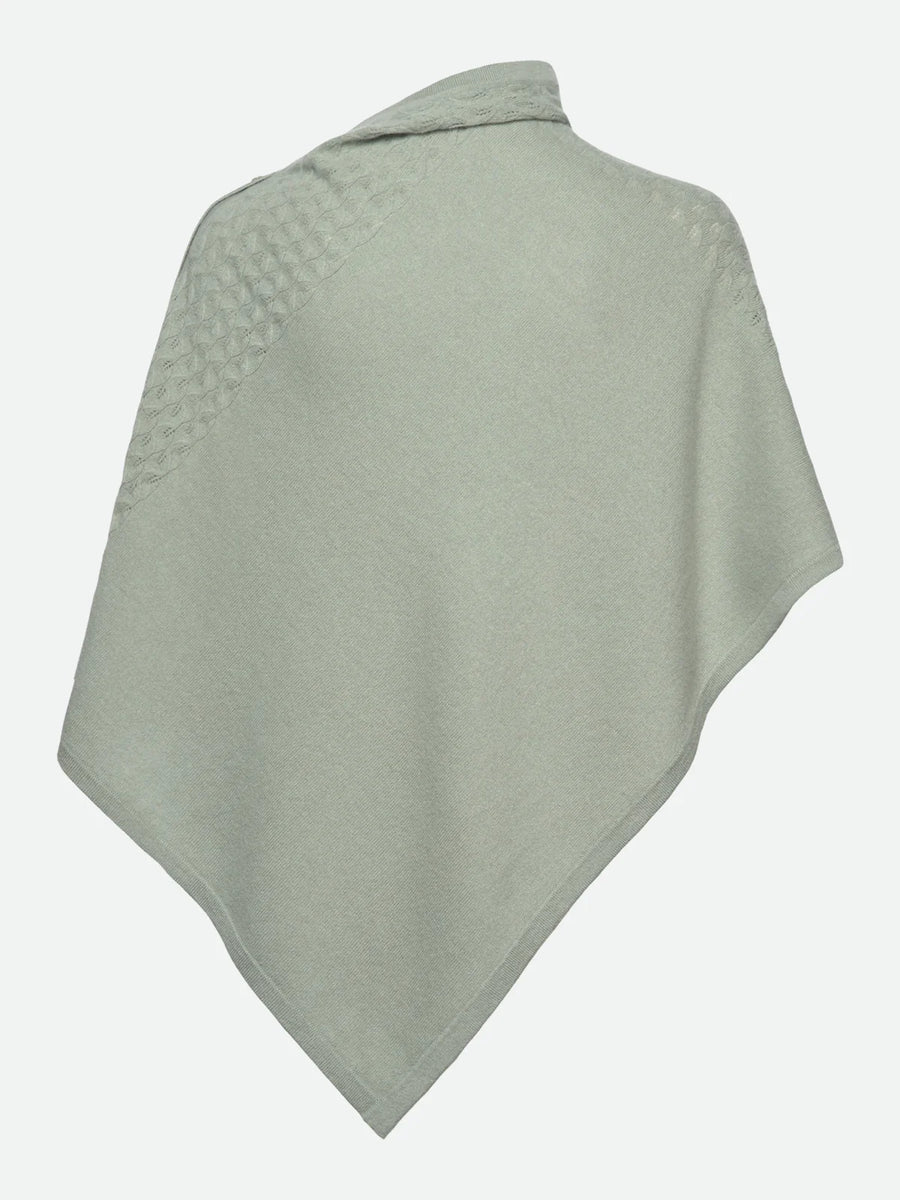 Rosemunde - Laica Cashmere Poncho - Balsam Green