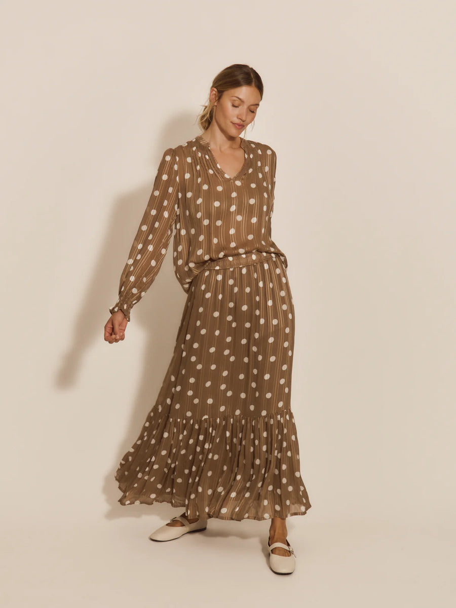 Rosemunde - Gloria Long Skirt - Coca Mocha