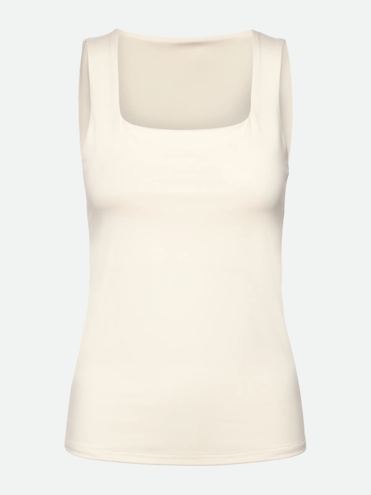 Rosemunde - Billie SL Square top - Ivory