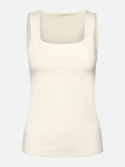 Rosemunde - Billie SL Square top - Ivory