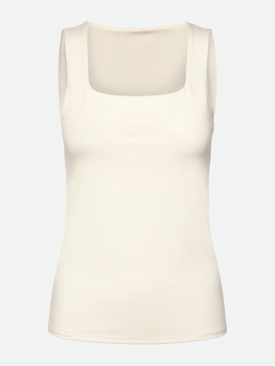 Rosemunde - Billie SL Square top - Ivory