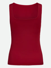 Rosemunde - Billie SL Square top - Karanda Red