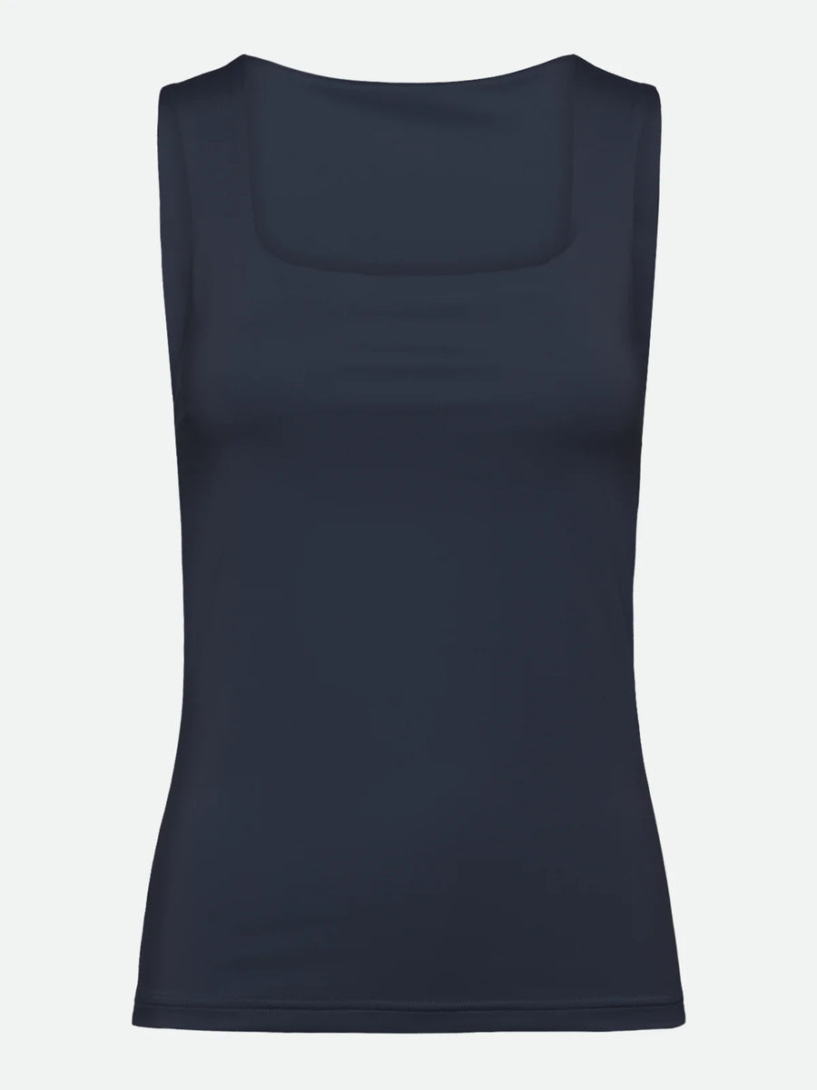 Rosemunde - Billie SL Square top - Dark Blue