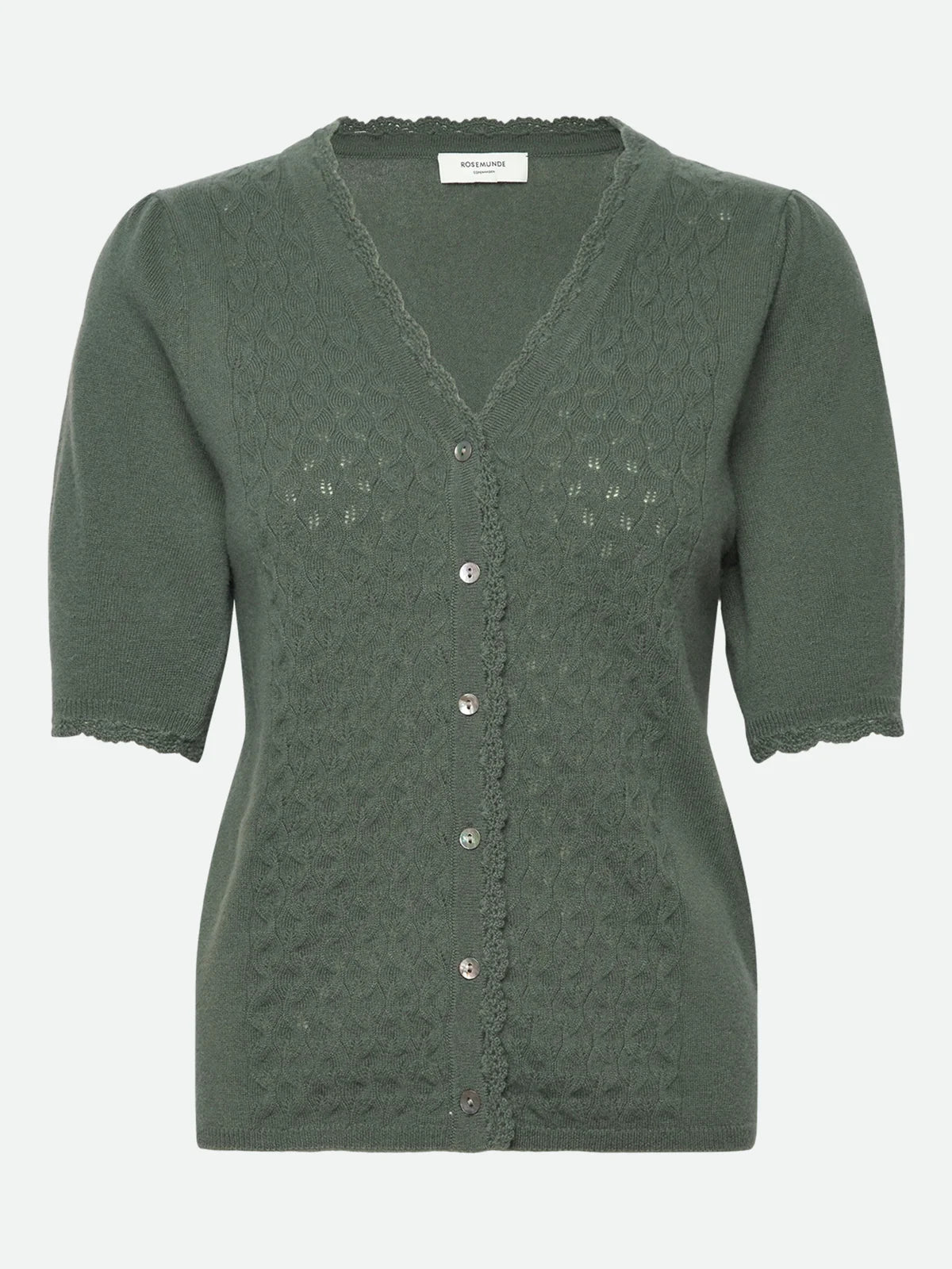 Rosemunde - Laica Casmere Cardigan - Balsam Green