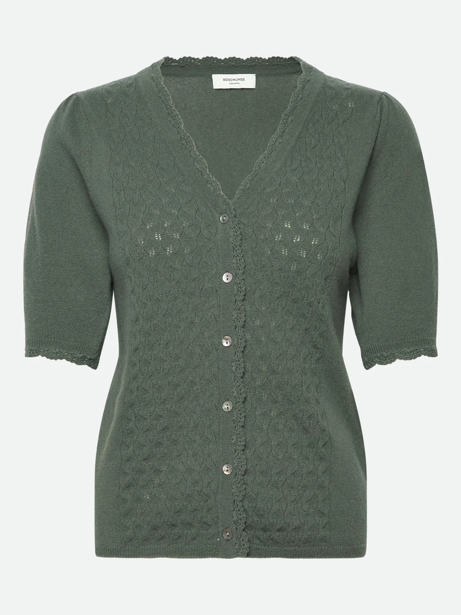 Rosemunde - Laica Casmere Cardigan - Balsam Green