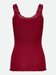 Rosemunde - Babette silk LS Deep Back - Karanda Red