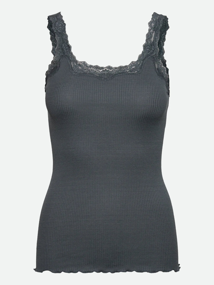 Rosemunde - Babette silk LS Deep Back - Stormy Weather