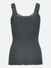 Rosemunde - Babette silk LS Deep Back - Stormy Weather