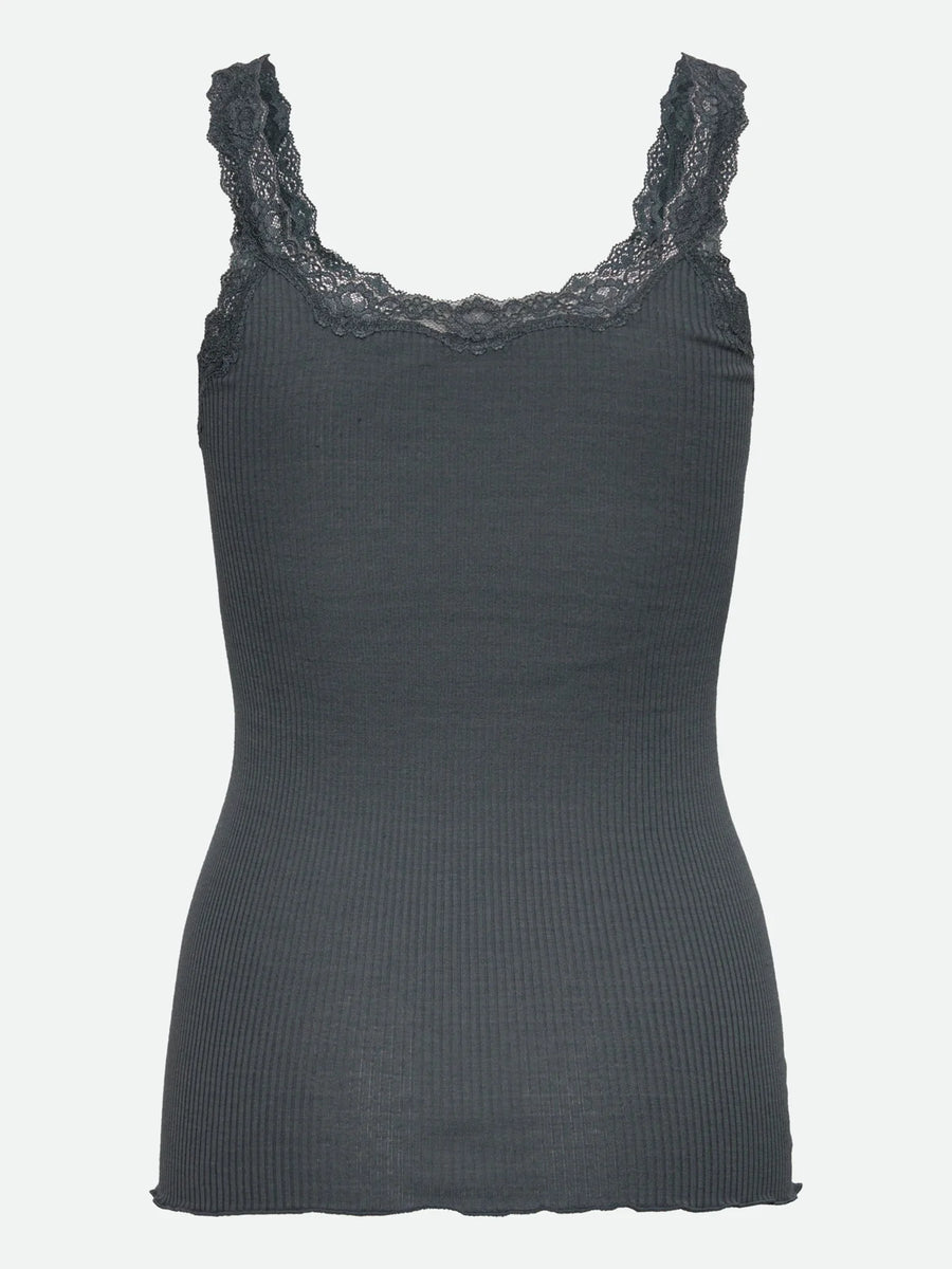 Rosemunde - Babette silk LS Deep Back - Stormy Weather
