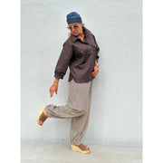 Gaspar -Tropea Balloon Pant - Brown