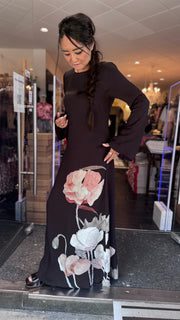 Dea Kudibal - Nicole Dress with boat neck - Reverie Berry