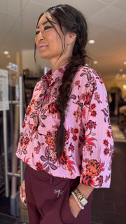 Gaspar - Porto Flower print - Rose