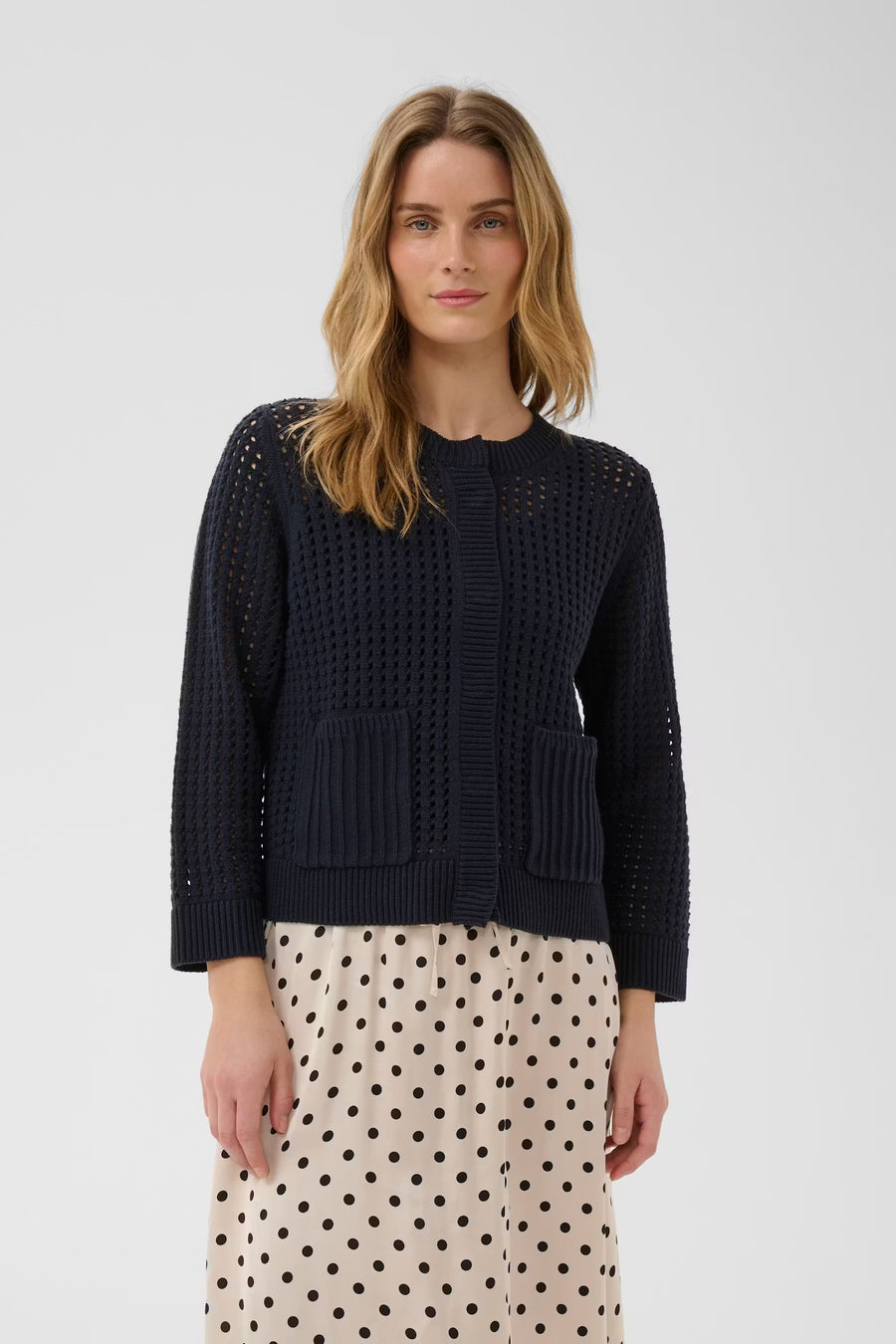Part Two - Denize Cardigan - Blå