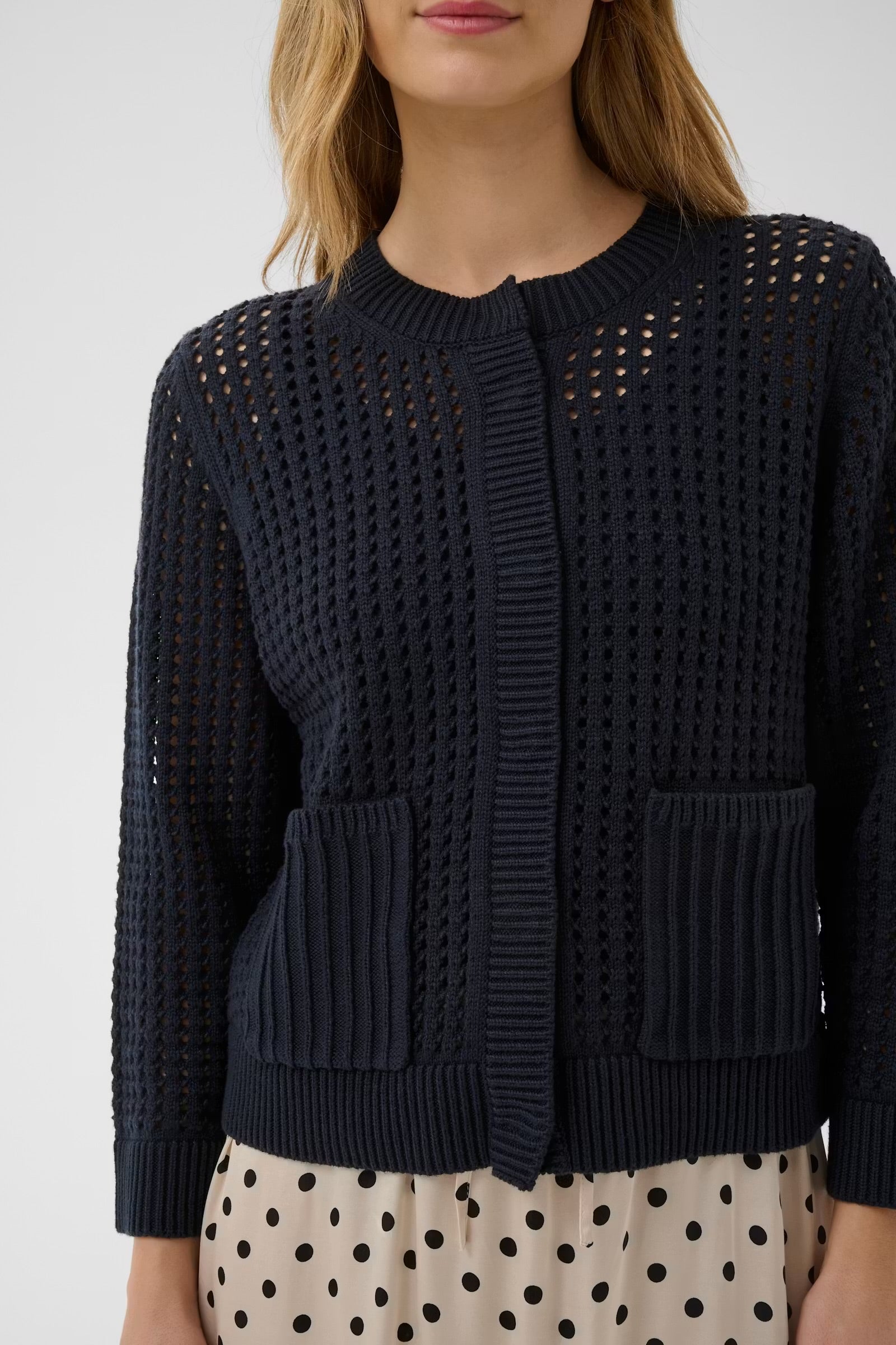 Part Two - Denize Cardigan - Blå
