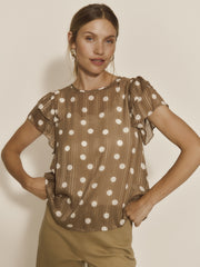 Rosemunde - Gloria Bluse - Coca Mocha
