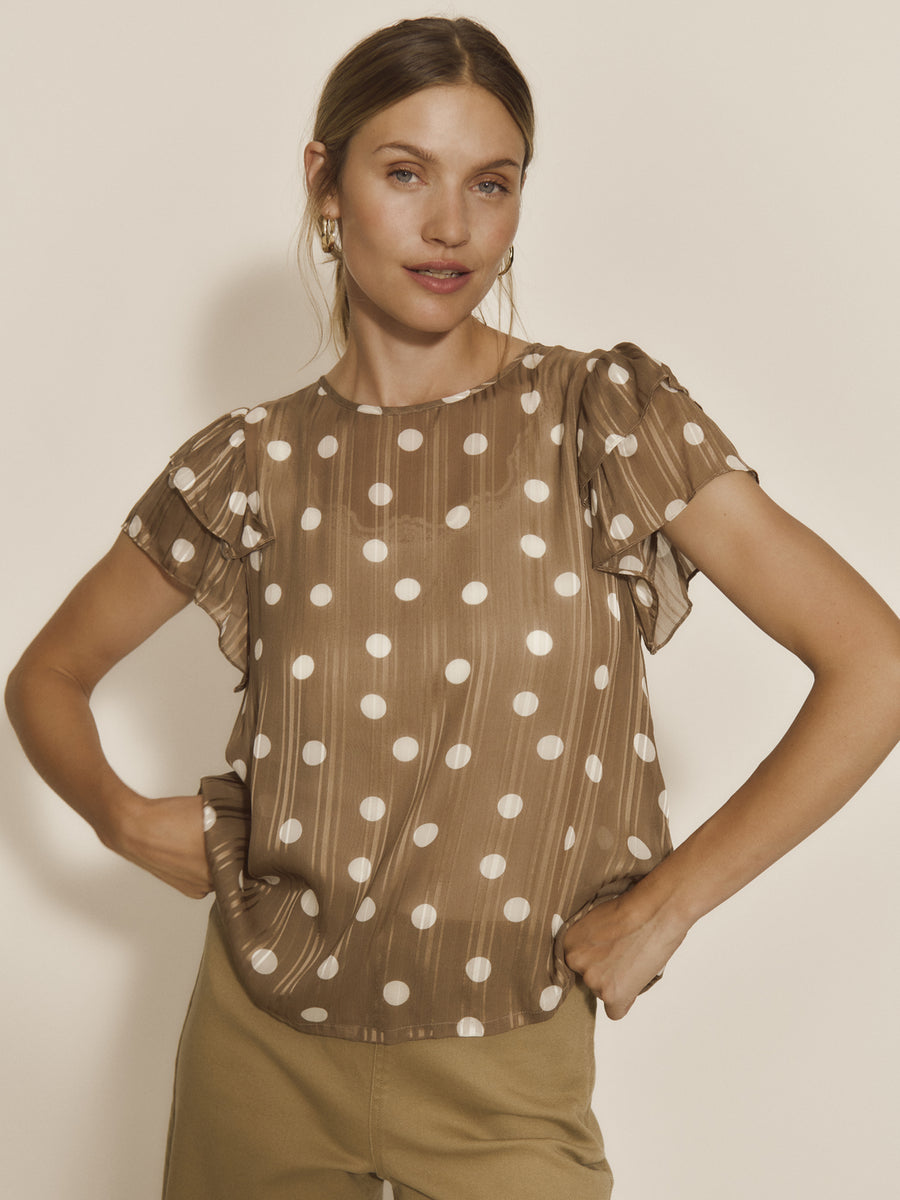 Rosemunde - Gloria Bluse - Coca Mocha
