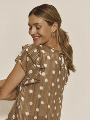 Rosemunde - Gloria Bluse - Coca Mocha