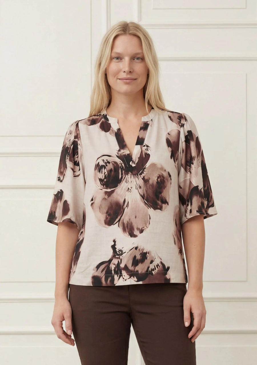 I Say - Naomi Blouse - Aubergine