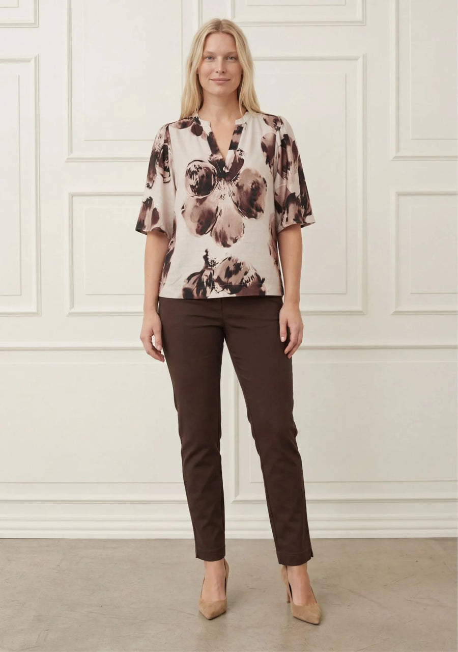 I Say - Naomi Blouse - Aubergine