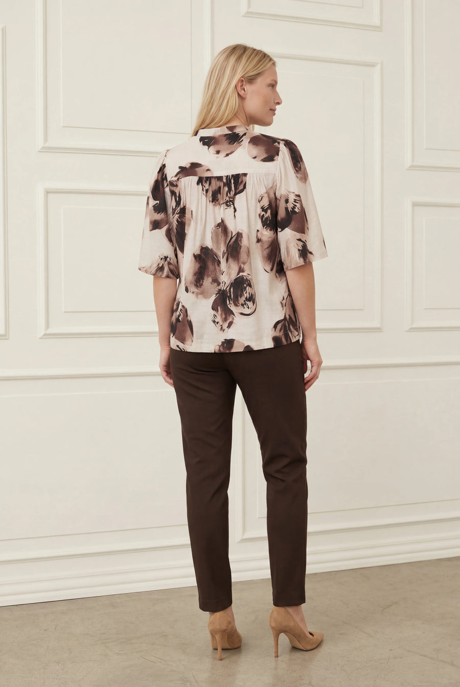 I Say - Naomi Blouse - Aubergine