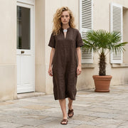 OMHU - Kenzi dress - Brown