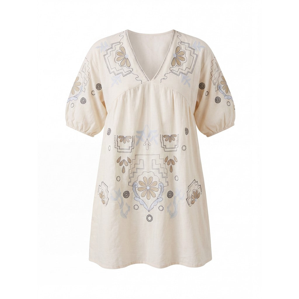 OMHU - Bolette dress - White