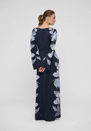 Dea Kudibal - NicoleDea Dress with boat neck - Reverie Midnight