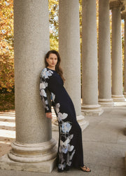 Dea Kudibal - NicoleDea Dress with boat neck - Reverie Midnight