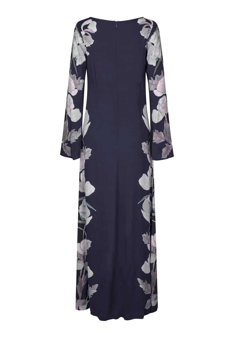 Dea Kudibal - NicoleDea Dress with boat neck - Reverie Midnight
