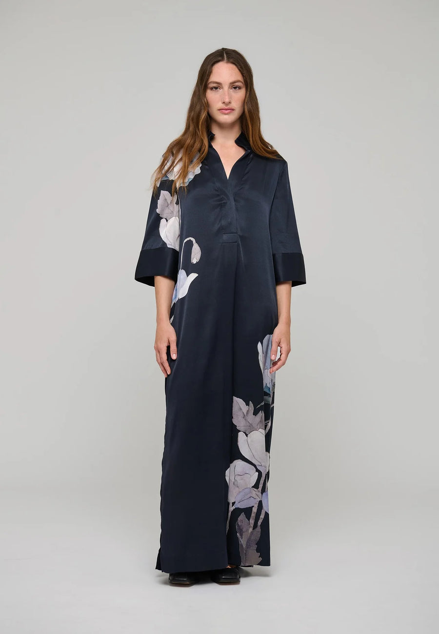 Dea Kudibal - HelgaDea Kimono dress - Reverie Midnight