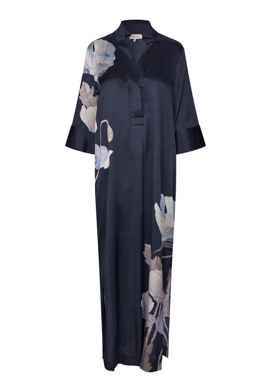 Dea Kudibal - HelgaDea Kimono dress - Reverie Midnight