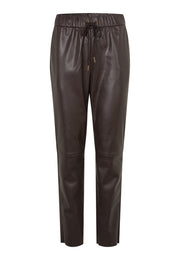 Dea Kudibal - HeleneDea Leather trackpant - Soil