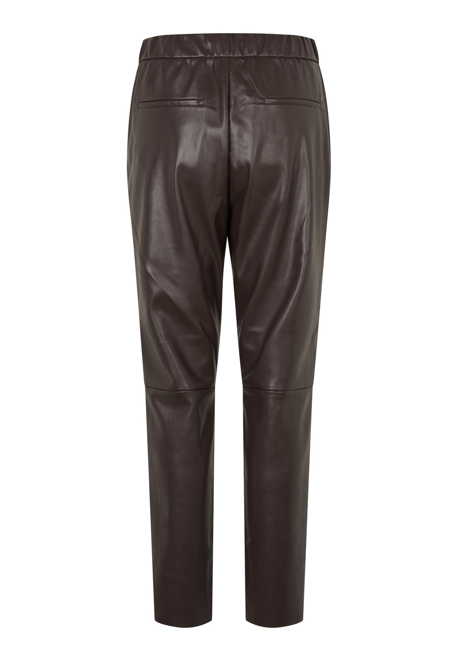Dea Kudibal - HeleneDea Leather trackpant - Soil