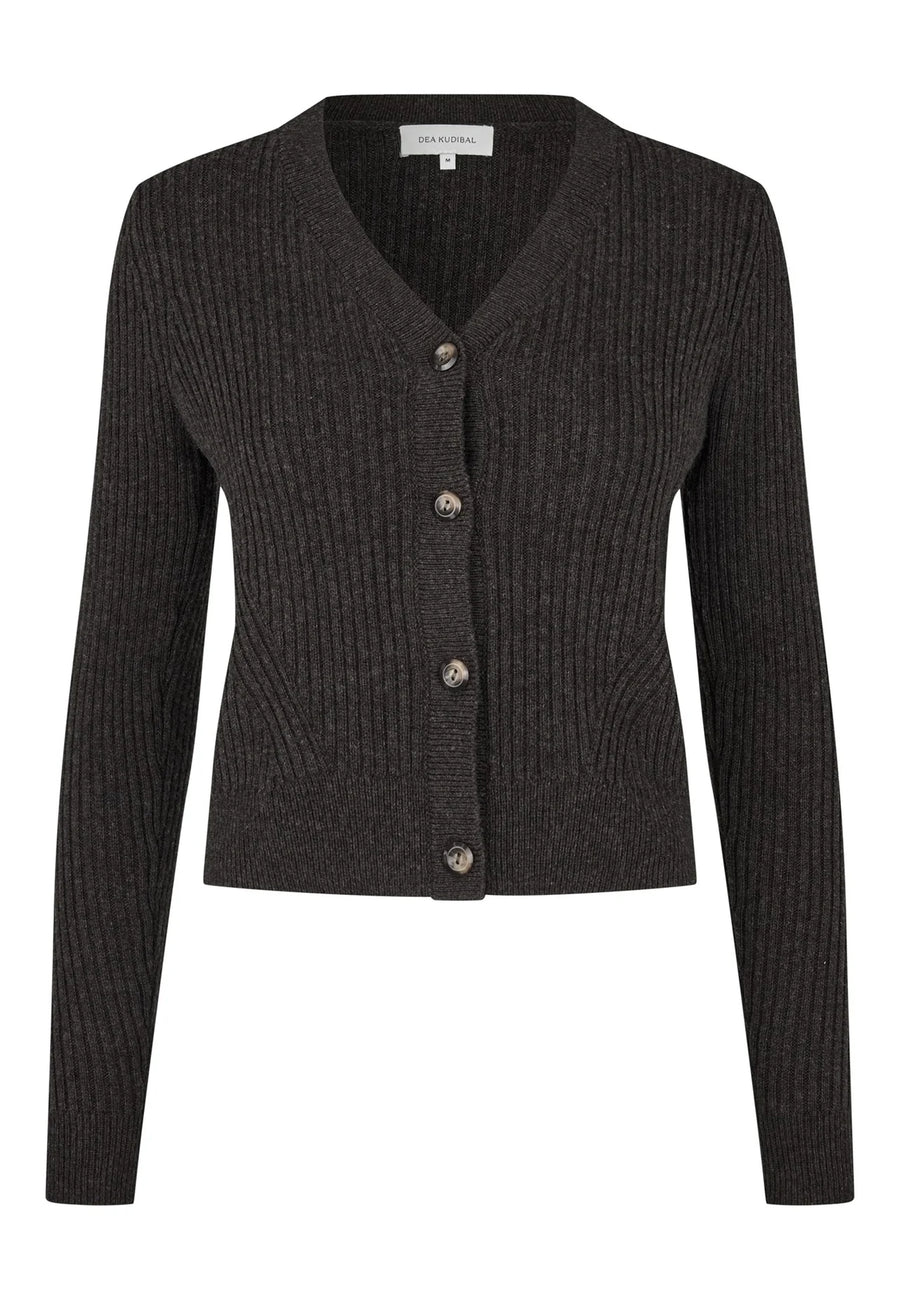 Dea Kudibal - MaleneDea Cardigan - Dusty Choc