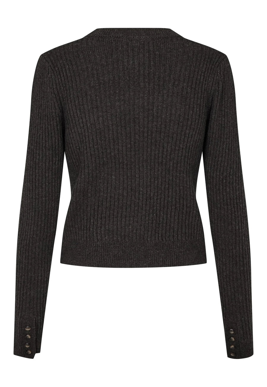 Dea Kudibal - MaleneDea Cardigan - Dusty Choc