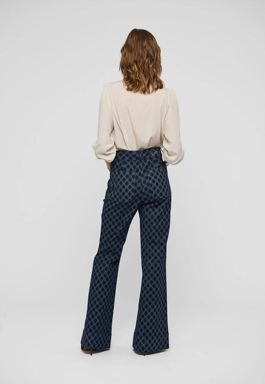Dea Kudibal - JuliannaDea Pants high waist - Grand Kudibal Midnight