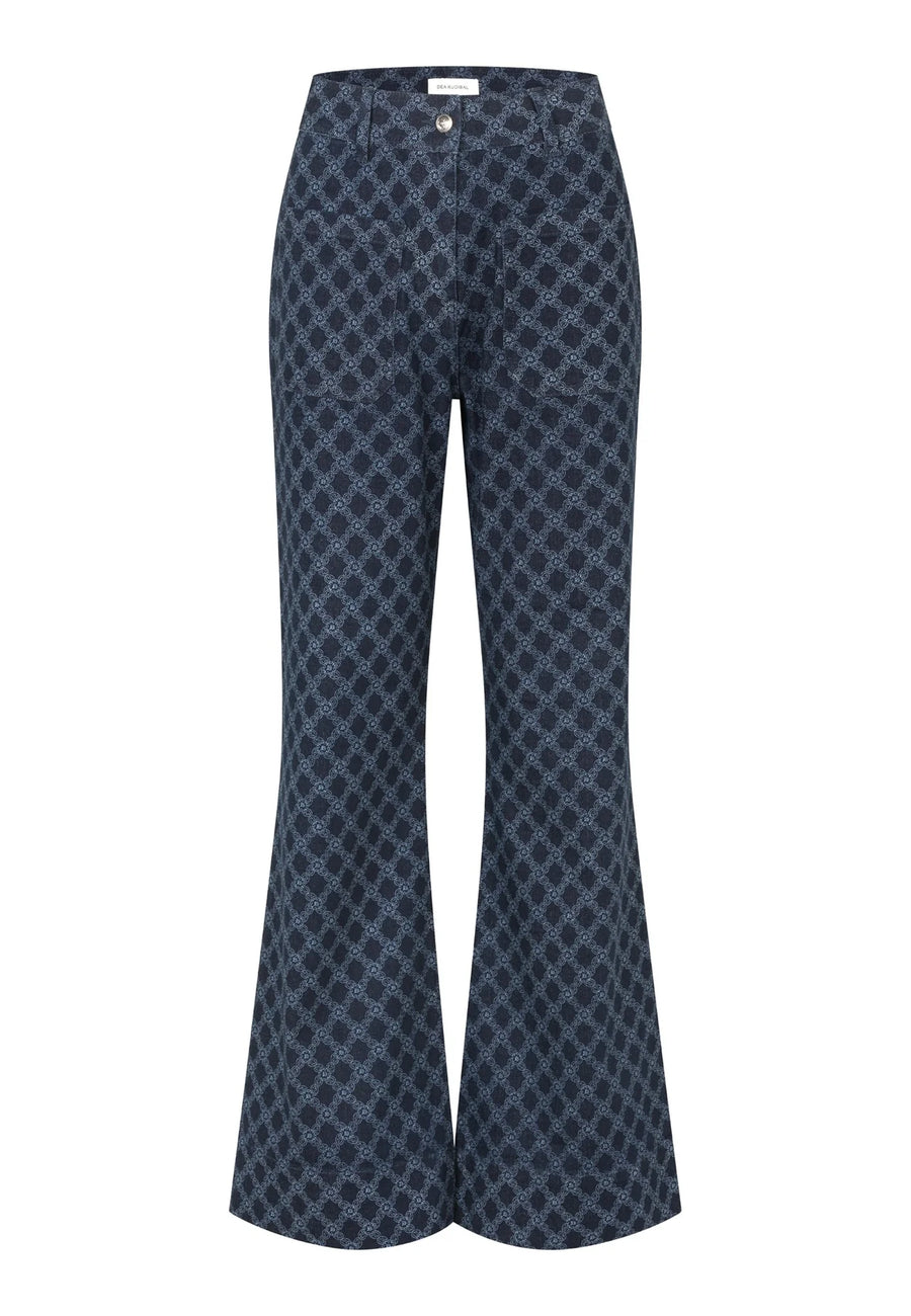 Dea Kudibal - JuliannaDea Pants high waist - Grand Kudibal Midnight
