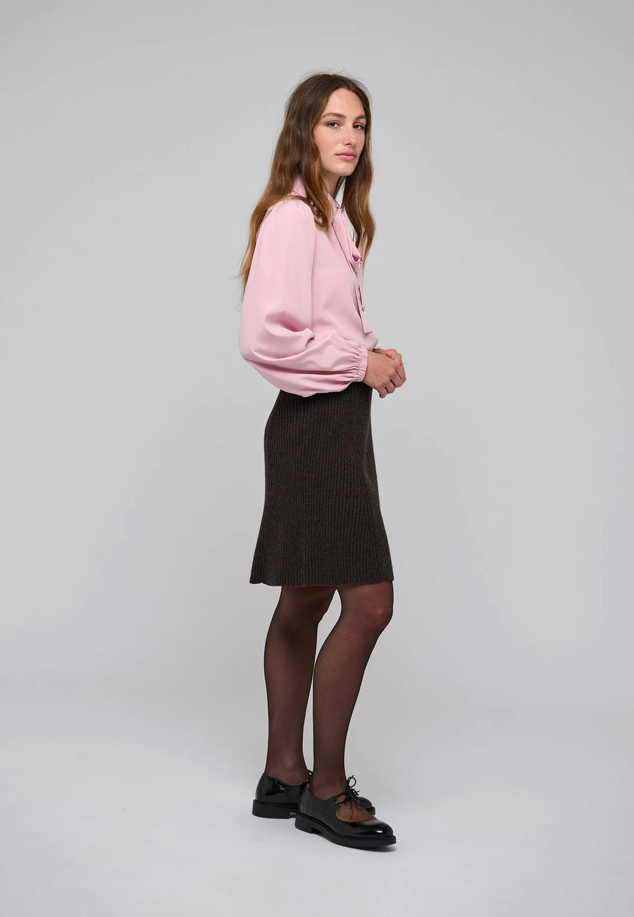 Dea Kudibal - AnnabelleDea Blouse with bow - Powder Rose