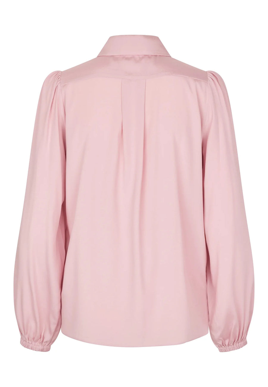 Dea Kudibal - AnnabelleDea Blouse with bow - Powder Rose