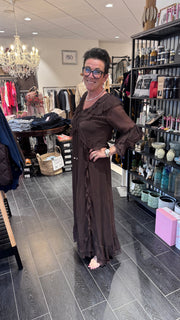 Moliin - Ingrid Dress - Chocolate torte