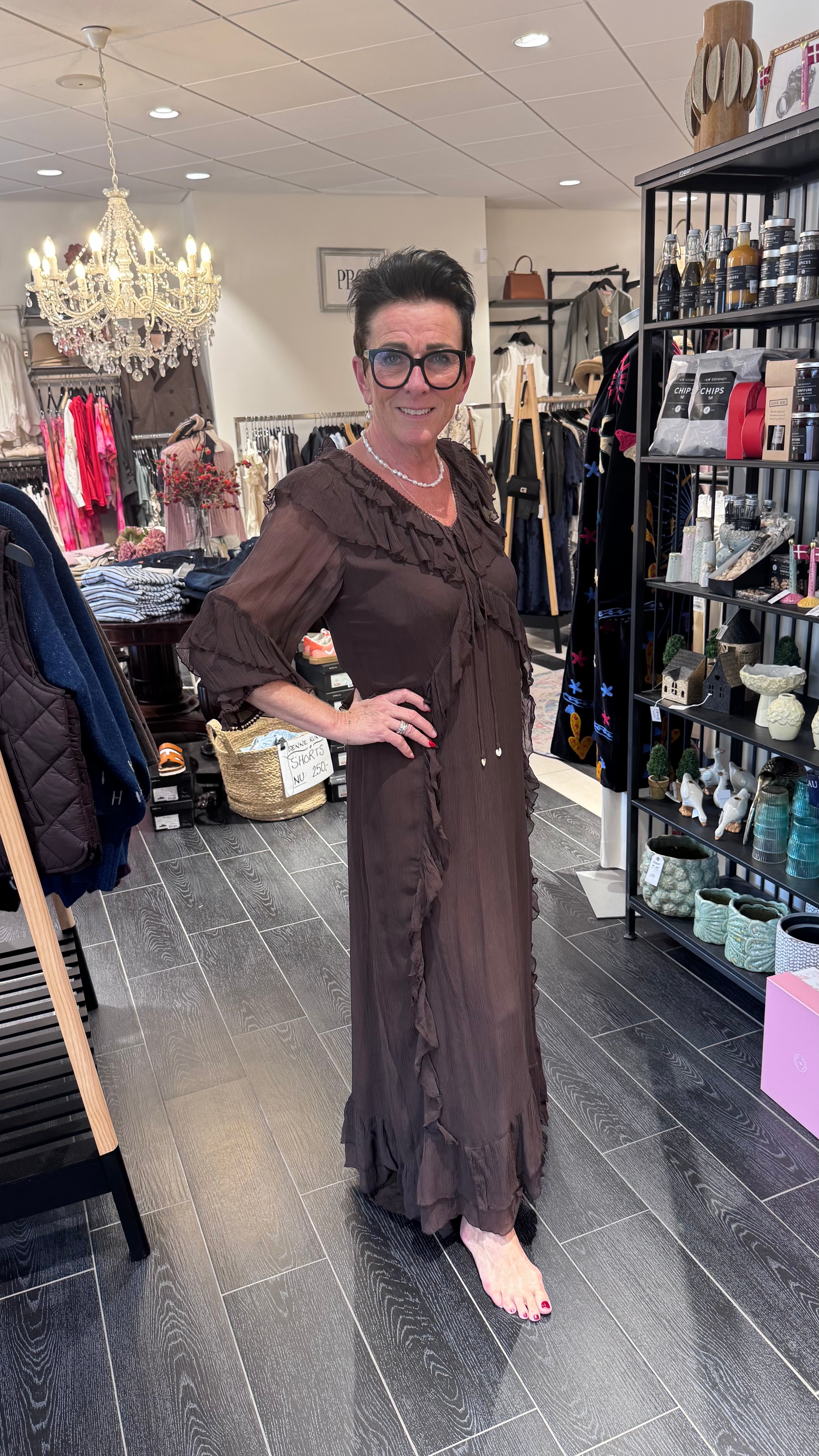 Moliin - Ingrid Dress - Chocolate torte