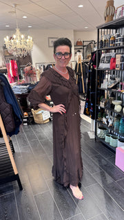 Moliin - Ingrid Dress - Chocolate torte