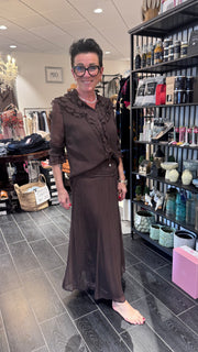 Moliin - Gitta Skirt - Chocolate torte
