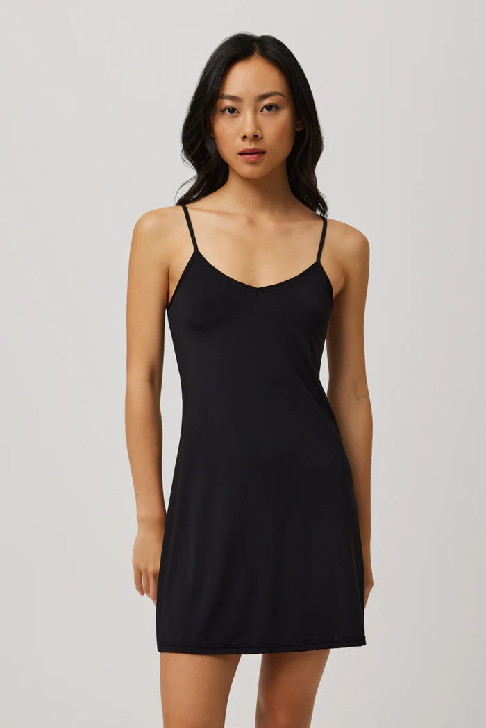 Ysabel Mora - Slip dress - Black - 19964